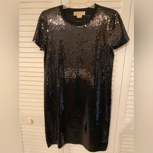 Michael Kors Sequin t-shirt style dress
